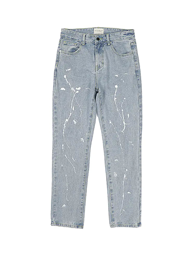 Splashed Jeans